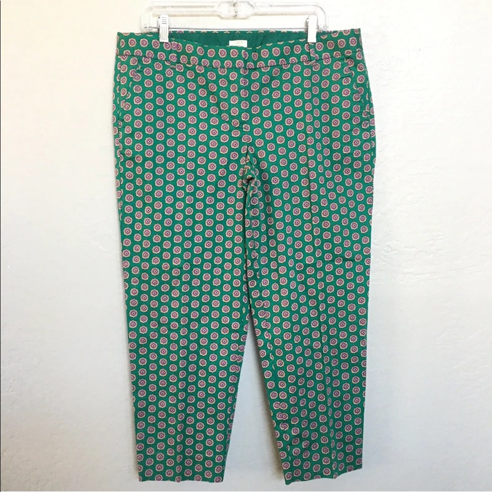J. crew crop pants size 14